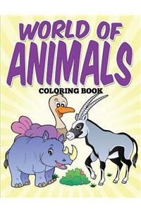 World of Animals Coloring Book