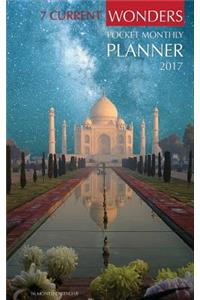 7 Current Wonders Pocket Monthly Planner 2017