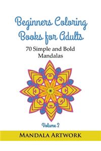 Beginners Coloring Book for Adults