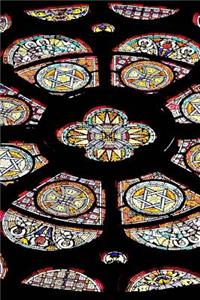 A View of a Colorful Stained Glass Windows in a Church Art Journal