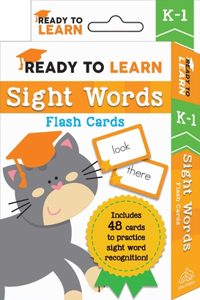 Ready to Learn: K-1 Sight Words Flash Cards
