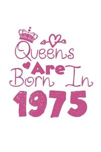 Queens Are Born In 1975 Notebook