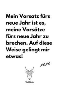 Alle Vorsätze das neue Jahr brechen