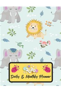 2020 Daily And Monthly Planner