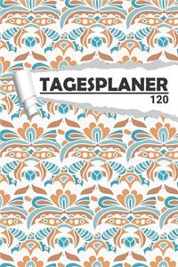 Tagesplaner Blumenmuster