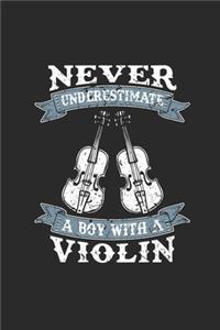 Never Underestimate A Boy With A Violin