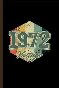 1972 Vintage