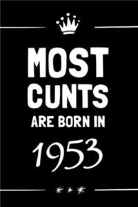 Most Cunts Are