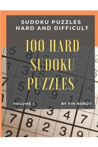 100 Hard Sudoku Puzzles (Volume 1)