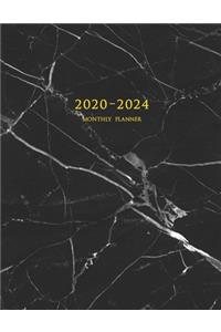 2020-2024 Monthly Planner: Large Five Year Planner with Marble Cover (Volume 2)