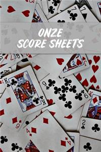 Onze Score Sheets