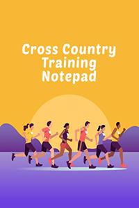 Cross Country Training Notepad