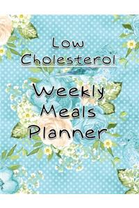 Low Cholesterol Weekly Meals Planner