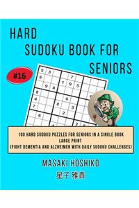 Hard Sudoku Book For Seniors # 16