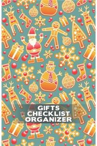 Gifts Checklist Organizer