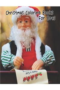Christmas Coloring Books For Boys