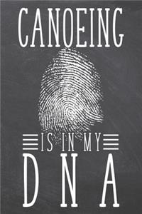 Canoeing is in my DNA