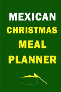 Mexican Christmas Meal Planner