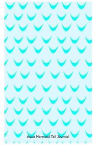 Aqua Mermaid Tail Journal