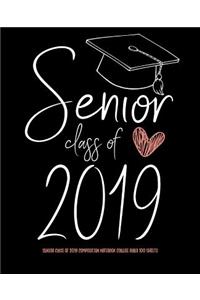 Senior Class of 2019 Composition Notebook