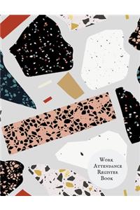 Work Attendance register Book