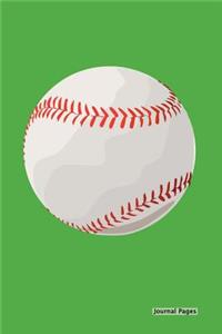 Journal Pages - Classic Baseball(Unruled)