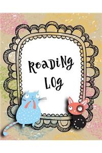 Reading Log: Reading Journal Notebook