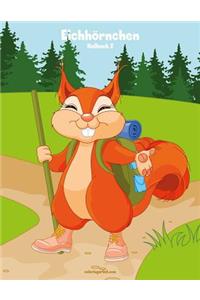 Eichhörnchen-Malbuch 2