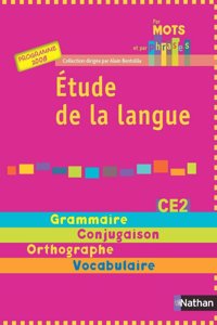 Par mots et par phrases CE2, Manuel