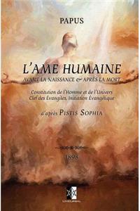 L'Ame Humaine - avant la naissance & après la mort