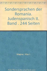 Sondersprachen Der Romania. Band 4
