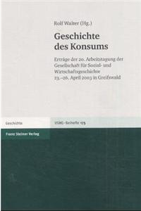 Geschichte Des Konsums