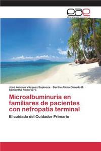 Microalbuminuria en familiares de pacientes con nefropatía terminal