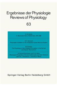 Ergebnisse Der Physiologie / Reviews of Physiology