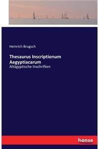 Thesaurus Inscriptionum Aegyptiacarum