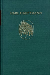 Carl Hauptmann, Spate Erzahlungen (Textband)