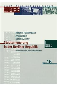 Stadterneuerung in Der Berliner Republik