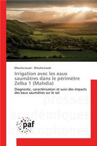 Irrigation Avec Les Eaux Saumâtres Dans Le Périmètre Zelba 1 (Mahdia)