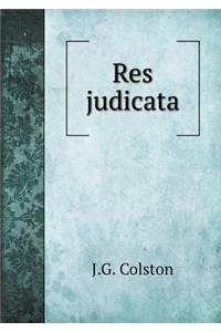 Res judicata