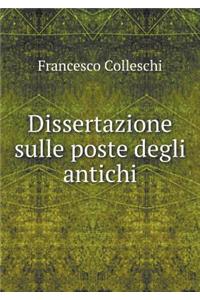 Dissertazione sulle poste degli antichi