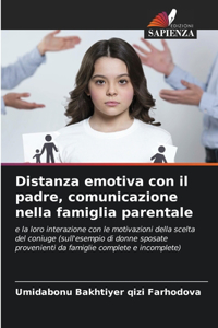 Distanza emotiva con il padre, comunicazione nella famiglia parentale