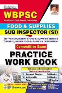 WBPSC Food and Supplies Sub Inspector Practice Work Book (English Medium) (4461)