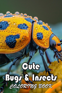 Cute Bugs and Insects Coloring Book