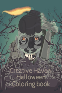 Creative Haven Halloween Coloring Books