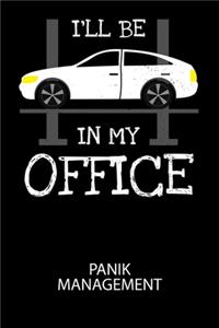 I'll be in my office