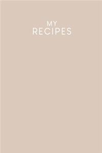 My Recipes
