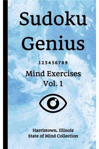 Sudoku Genius Mind Exercises Volume 1