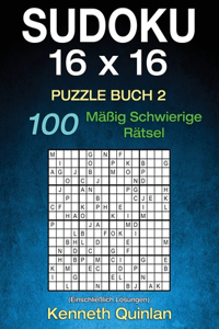 Sudoku 16 x 16 Puzzle Buch 2