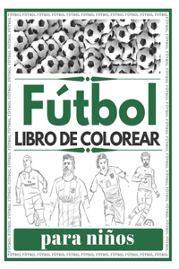Fútbol Libro De Colorear para niños