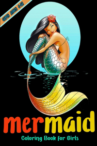 Mermaid Coloring Book for Girls